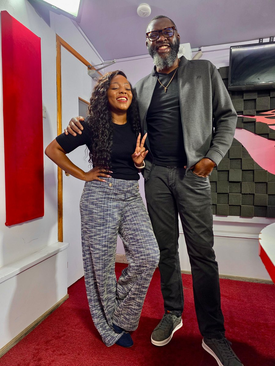 Hot_96Kenya's tweet photo. It's a new week 🔥🔥 we are up and grateful😌 the best morning show on your stereo is on 

with his handsomeness @iamnickodhiambo and princess @cynthiawmwangi  are here to make your morning with captivating conversations and the usual dose of humor 

#TheHotBreakfast https://t.co/VvFYC7zf4o