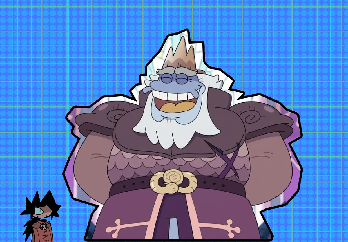 DaBigKofA's tweet photo. Quite a kinship with your father, hm? I know someone with that amount of camaraderie in their heart.

Well, no worry! Because I.. got a special book! Trumpets!.. Trumpets? Right. No trumpets. (1/2) https://t.co/3Sy34GmKuF