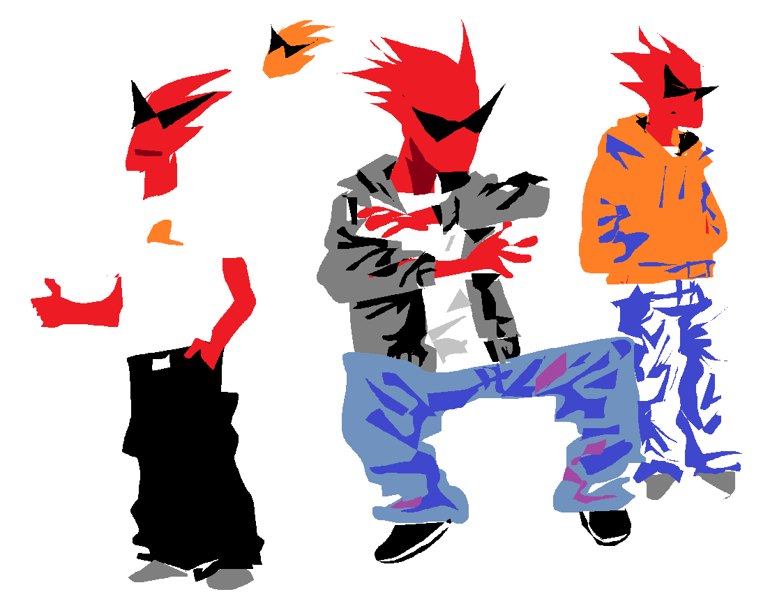 sunsetstriderr's tweet photo. Red because he is full of rage. https://t.co/1ttq9mveSc