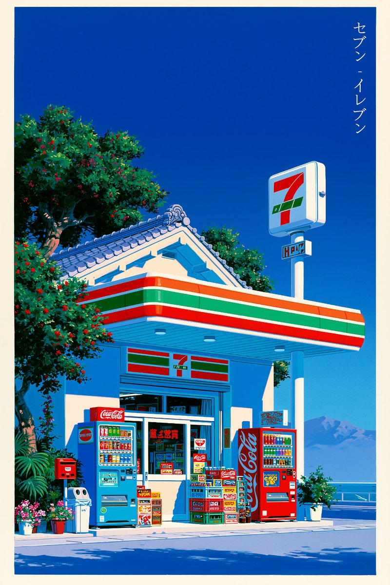 psyhiris's tweet photo. 7-Eleven