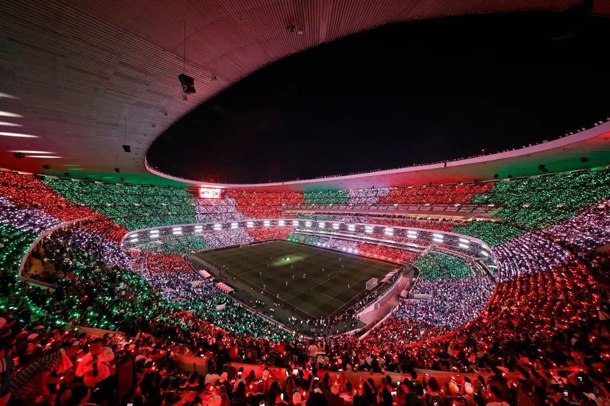 Antonio_Rosique's tweet photo. Concluyó la participación del Estadio CdMx y de México en la #CopaDelMundo2026 

👉🏻 El estadio con más partidos mundialistas albergados en la historia (25)

👉🏻 El único estadio en haber inaugurado en 3 ocasiones la Copa Del Mundo

Así fue la participación en el 2026:
🇲🇽 2-0 🇿🇦 | 👥80,824 aficionados aprox.
🇺🇿 1-3 🇨🇴 | 👥80,824 aficionados aprox.
🇲🇽 3-0 🇨🇿 | 👥80,824 aficionados aprox.
🇲🇽 2-0 🇪🇨 | 👥80,824 aficionados aprox.
🇲🇽 2-3 🏴󠁧󠁢󠁥󠁮󠁧󠁿 | 👥80,824 aficionados aprox.

#FIFAWorldCup2026