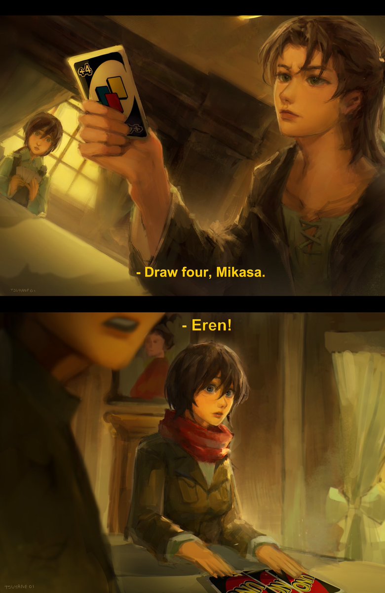 tsuyane_01's tweet photo. uno 

#AttackonTitan #eremika https://t.co/dXZGxWSGNX