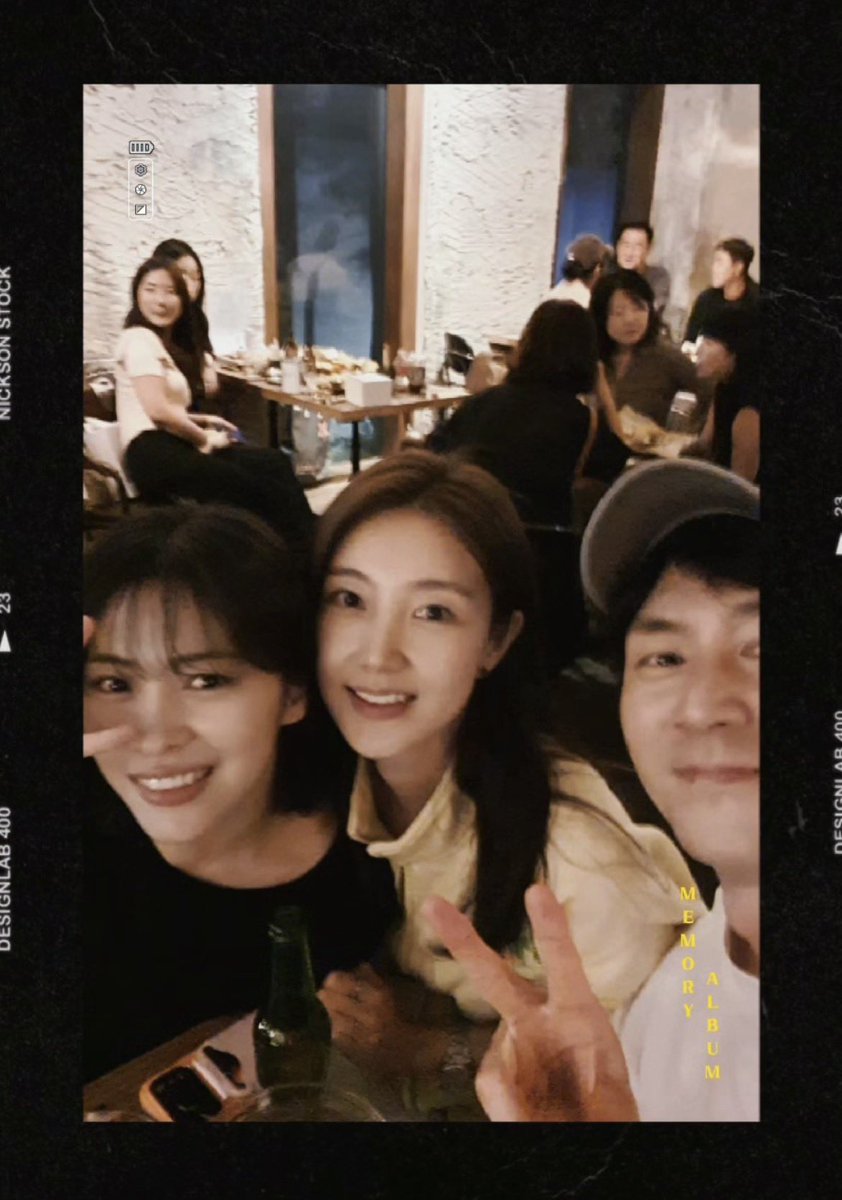 SRJ_Global's tweet photo. Actor Kwon Haeseong shared a photo with #RYUJIN and actress Lee Seoan from the finale watch party for #RebornRookie held yesterday. https://t.co/cJYCqZasRd