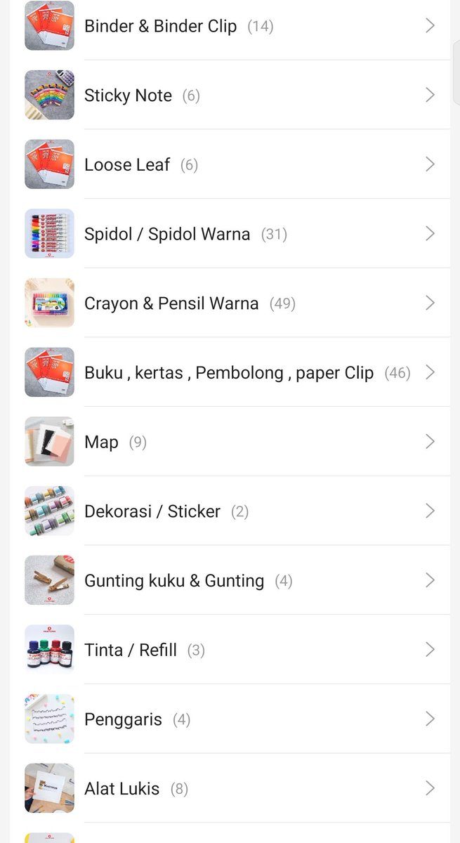 latteschocoo's tweet photo. atk jaya store
https://t.co/ZK0BLBAkXF

store ini jual banyak stationery dari berbagai merk, harganya lebih murah dari official storenya loh! 👀 https://t.co/n4guJqJQeD