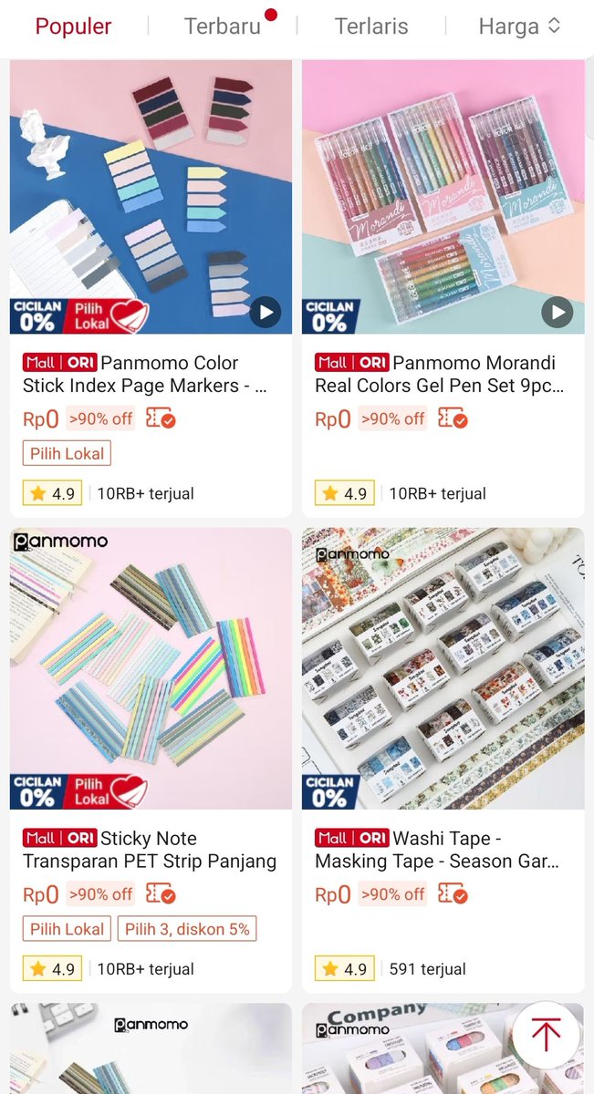 latteschocoo's tweet photo. panmomo
https://t.co/IlHm9ZzvWo

store favoritnya anak-anak journaling 🤩 perlengkapan journaling di store ini sangat-sangat lengkap! https://t.co/rq6b1OSkLI