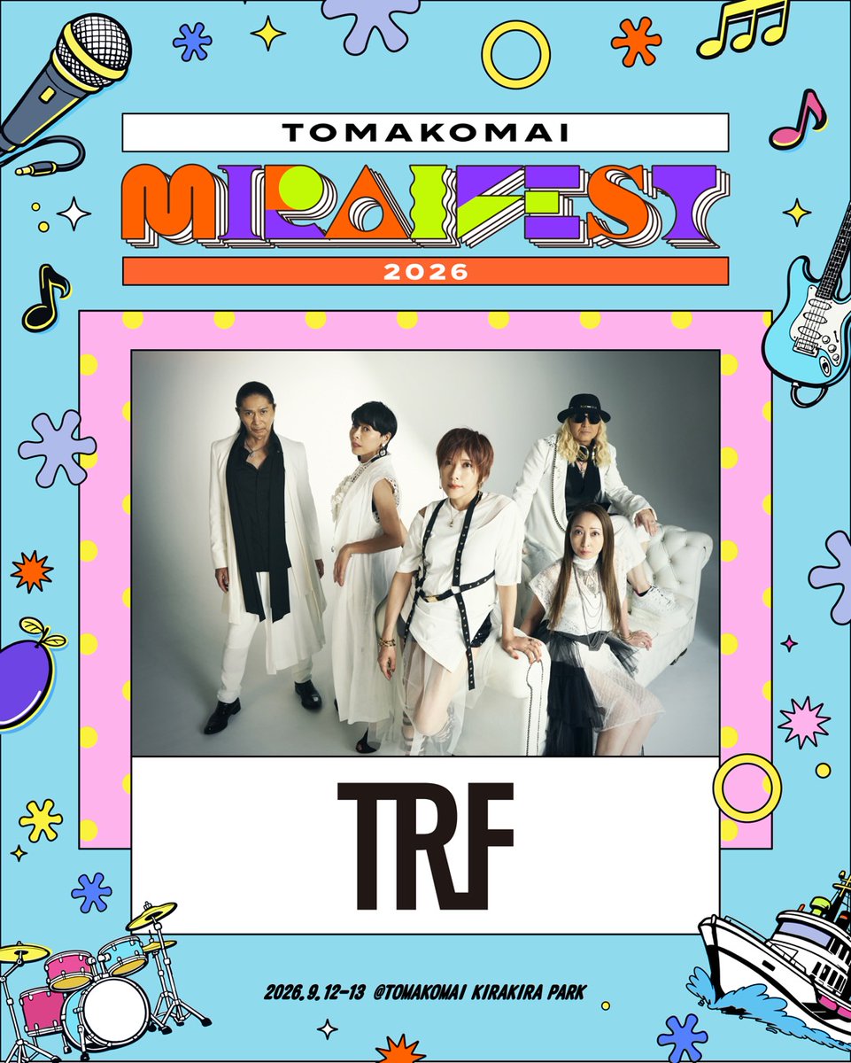 ▽TRF プロフィール 1992年に小室哲哉プロデュースのもと、 YU-KI、DJ