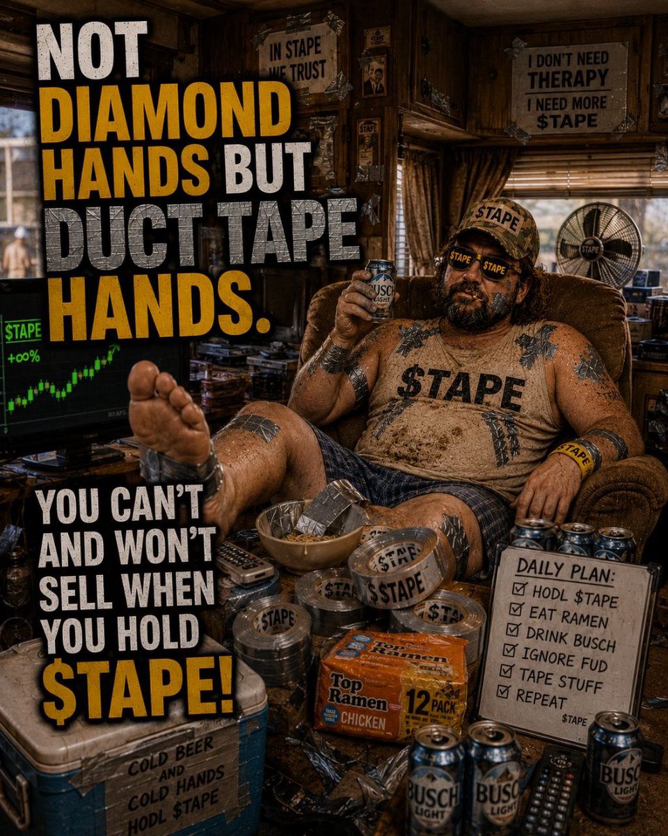 Cryptobadalmep's tweet photo. @Emmahlkt @HTX_Global @TapeonSolana 💥 $TAPE is making noise.
CA: 7QXDpKoeEe9hJjiYTw6NmaAyyqX1KyBfvVXq3F24pump https://t.co/12sZqdVy4z