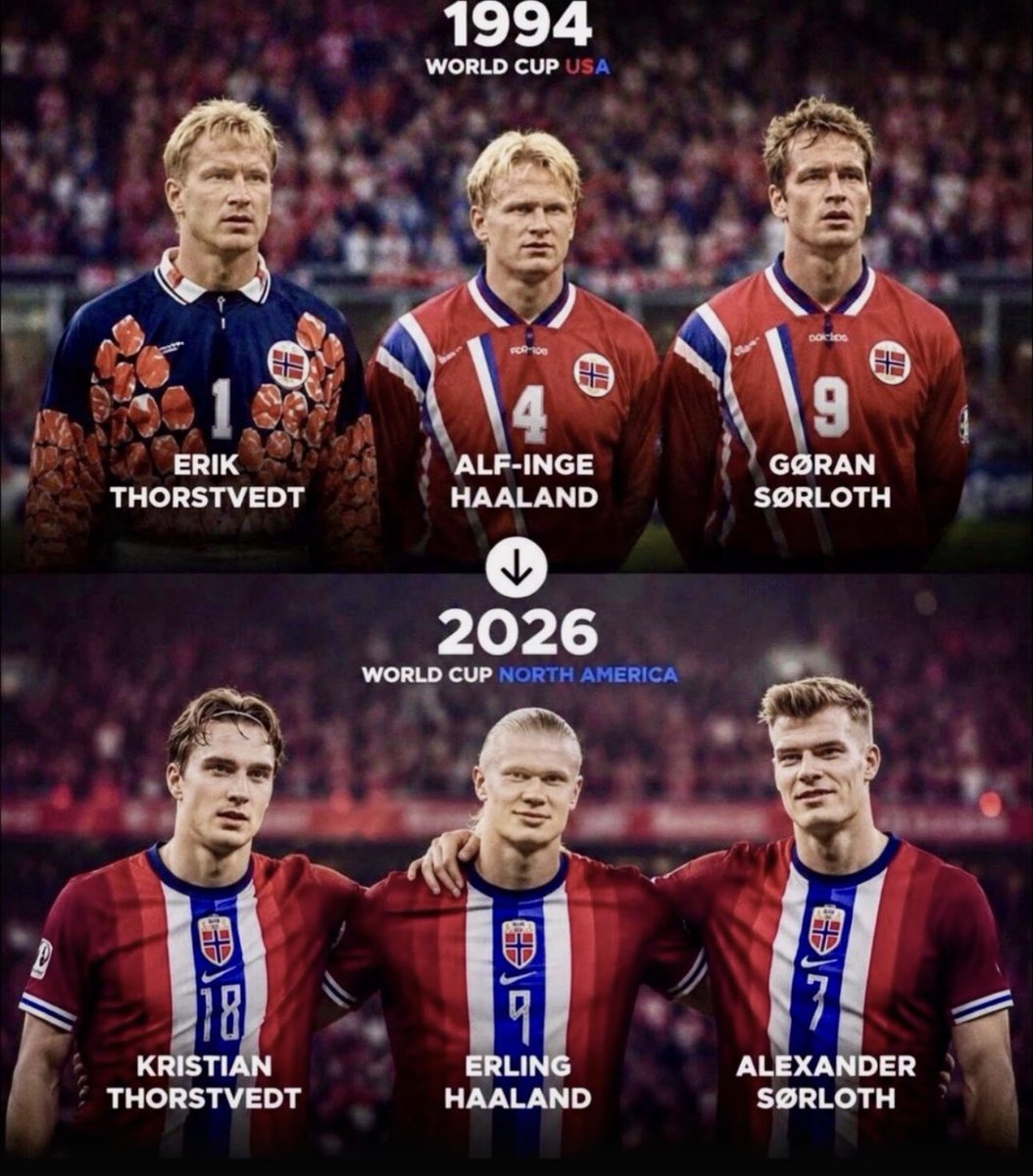 EsTendenciaEnX's tweet photo. "Noruega":
Porque los hijos de los históricos superaron a sus padres y ahora son ellos los históricos https://t.co/UxBBE2ivfy