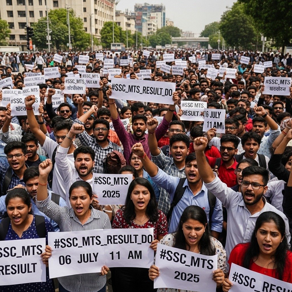 Raushankr8873's tweet photo. 📢 SSC MTS 2026 अभ्यर्थियों का इंतजार कब होगा खत्म?
परीक्षा हुए लगभग 5 महीने बीत चुके हैं, लेकिन SSC MTS Result अब तक जारी नहीं हुआ।
लाखों उम्मीदवार आयोग से जल्द परिणाम या कम-से-कम संभावित तिथि घोषित करने की मांग कर रहे हैं।
#SSC_MTS_RESULT_DO #SSCMTS #SSC #MTSResult https://t.co/bmHmrCs8aC