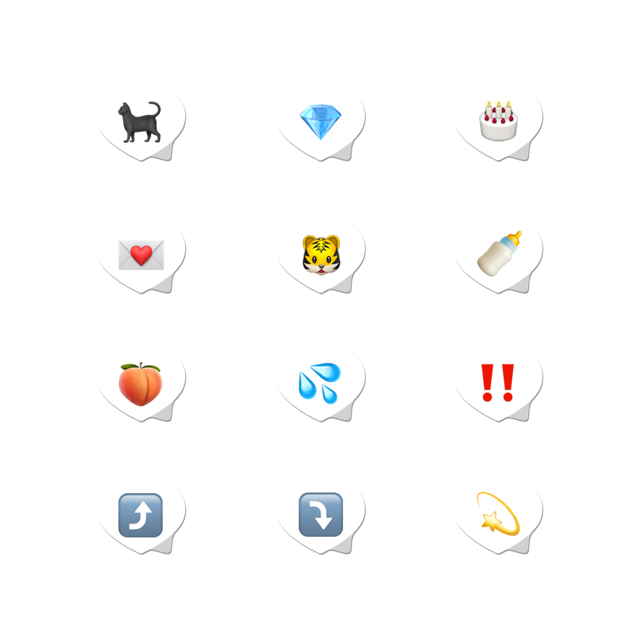 meow__xw's tweet photo. ⭐️ ハート吹き出し顔隠しスタンプ𝜗𝜚˚⋆

リクエストのため再掲です🪄 https://t.co/q8Uepy9aNB
