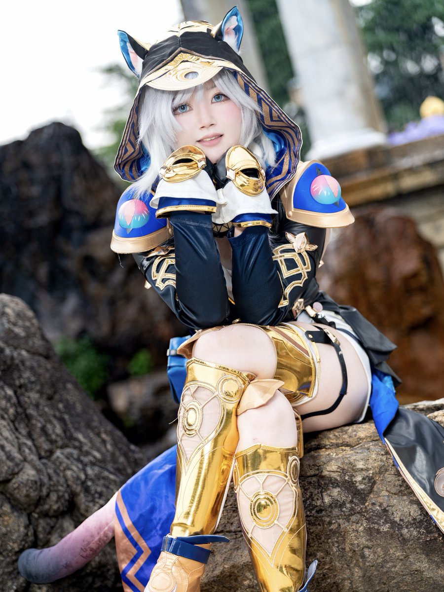 mimi_akisho's tweet photo. cos / HonkaiStarRai 

　あたしを騙せると思ってるの？

 #Cipher https://t.co/wEZhJ5Ahjw
