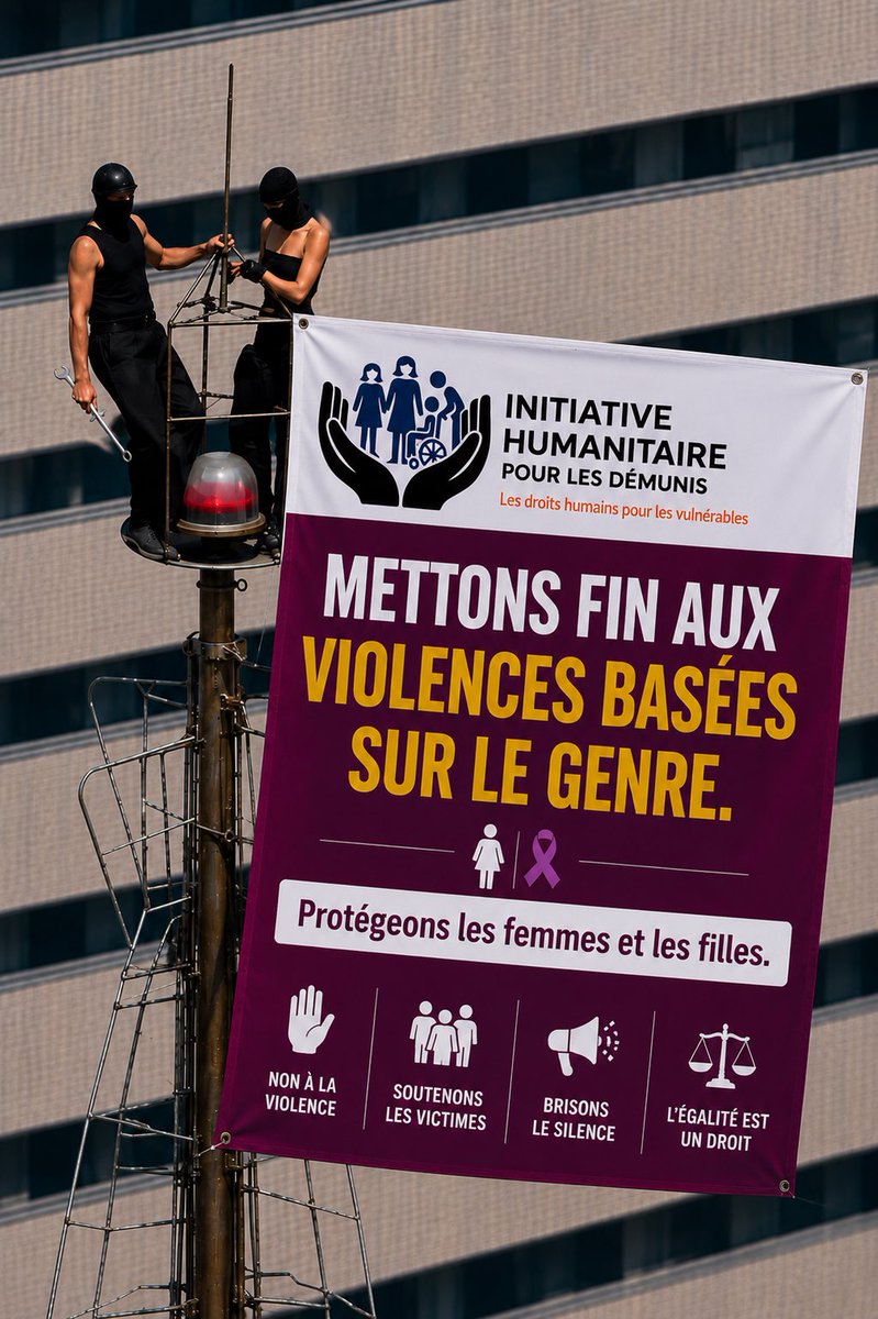 IDemunis's tweet photo. Aucune femme, Aucune fille, ne mérite la violence.
Les violences basées sur le genre sont une violation des droits humains. Ensemble, sensibilisons, prévenons et agissons pour protéger les femmes et les filles.
💜 Mettons fin aux VBG
#StopVBG #MettonsFinAuxVBG #DroitsDesFemmes https://t.co/1cM3aYs1jB