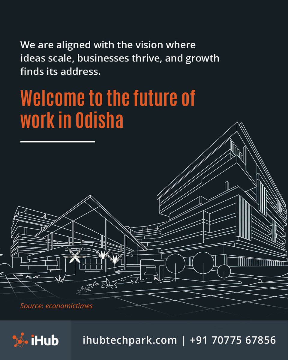 ihubtechpark's tweet photo. ₹76,612 crore in investments. Endless possibilities for growth.
As Odisha's business landscape evolves, iHub Tech Park offers the space and ecosystem enterprises need to scale with confidence.

#iHubTechPark #CorporateAddress #BusinessExpansion #BusinessDestination https://t.co/x3nvDxlo4C