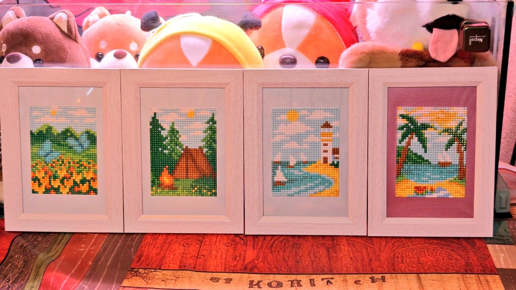 Mini Dazzles™ 】 5月が完成しました 🖼Months of the Year 🎨12作品