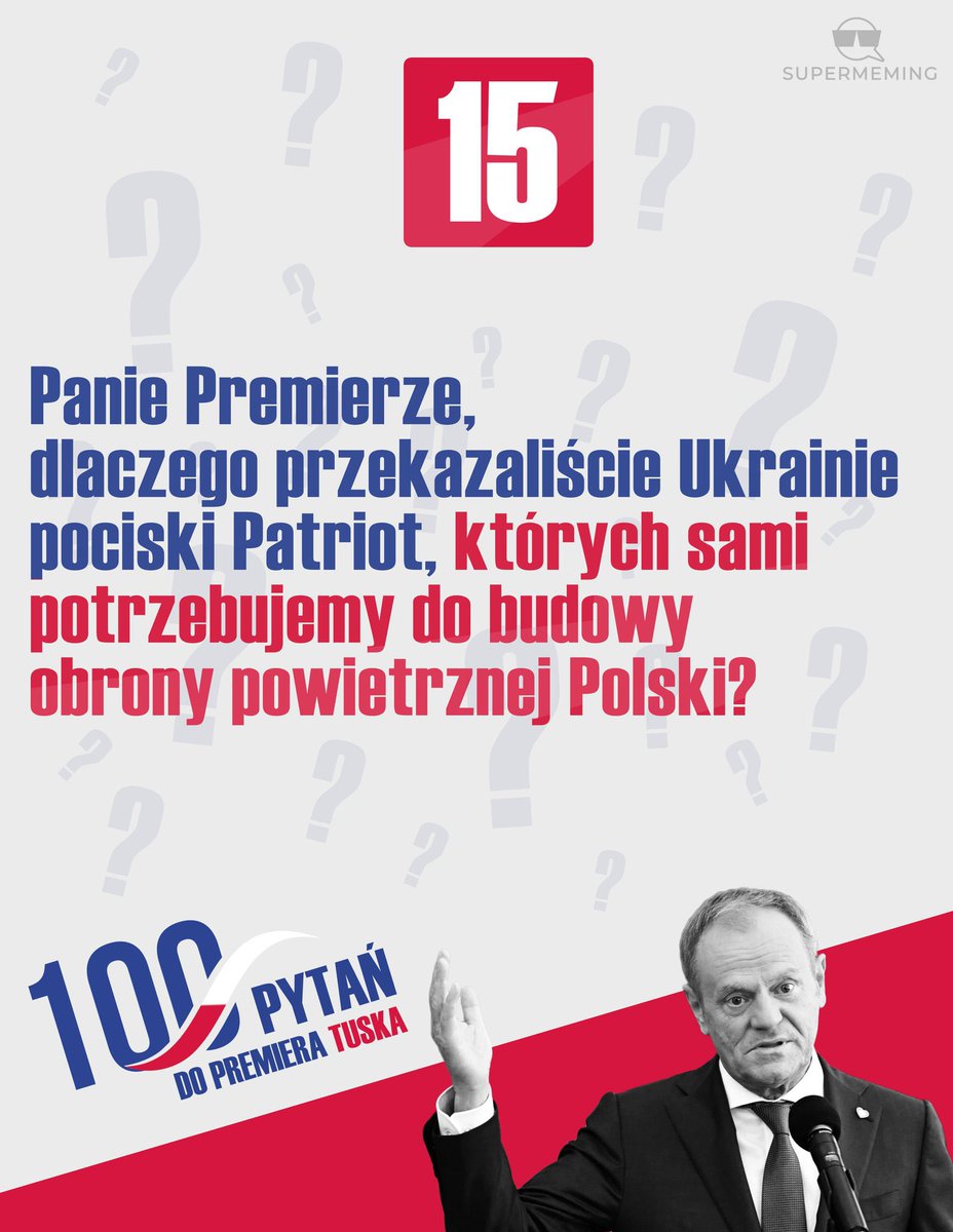 MaleckiAre2618's tweet photo. Dlaczego Tusk❓❓❓❓❓
#Polska #Polacy #wojsko #tusk #rząd #konfederacja #braun #nawrocki #mentzen #skandal #Koalicja #pis #bosak #KOjestantypolski #tuskdodymisji #antypolskirzad #wróg #porazka #sikorski #nie https://t.co/EUqiGI96ZO