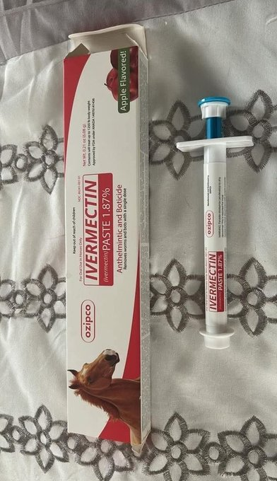 Ivermectinkart's tweet photo. Are you taking IVERMECTIN yet?  EVERYONE needs to be taking a PEA-SOZE DOSE of IVERMECTIN HORSE PASTE every MONDAY & TUESDAY.  Buy online, at a feed store, or TRACTOR SUPPLY.  About $14 a tube.  Will last at least 2-3 months.

We are ALL loaded with parasites.  When a Dr says “you caught a BUG,” HE KNOWS!  But he signed an NDA agreeing NOT TO TELL YOU!

I “HAD” MULTIPLE SCLEROSIS since a military BAX in 1983.  

I “HAD” GLAUCOMA & PIGMENT DISPERSION SYNDROME.

I “HAD” a thyroid issue, fibromyalgia, & lots of other issues.  

I CURED THEM ALL by CHANGING MY MINDSET about what I put IN MY MOUTH & ON MY SKIN 5 years ago.

NO DRUGS or VAXES!
NO MANUFACTURED FOOD!
NO “FAST” FOOD.
NO SUGAR (only HONEY, MAPLE SYRUP, AGAVE).
NO MEAT (Only some white fish).
NO BLEACHED FLOUR (only UT FLOUR).
ONLY RAW, UNPASTEURIZED MILK, CHEESE, & BUTTER.
USE ONLY COCONUT & EXTRA VIRGIN OLIVE OILS.
USE ONLY CELTIC GREY SALT with 92 minerals  (cheapest is called EQUINE ELECTROLYTES).

We eat salads with PICKLE JUICE, VINEGAR, LEMON JUICE, NUTS, SEEDS, OLIVES, PICKLES ….

We use a BLENDER - NOT A JUICER (they kick out nutrients & leave the fruit sugar!) - to make our BREAKFAST & SUPPER - raw fruits & vegetables, turmeric, ginger, IVERMECTIN (M/T), COLLOIDAL SILVER, CHLORINE DIOXIDE, MMS, BAKING SODA, NASCENT IODINE, BORAX …  we call it GUZZLE JUICE because we do KOT care about taste - just GUZZLE IT!  Gives your gut a break!

We go to small ASIAN & INDIAN markets near acupuncture & holistic businesses in the middle of downtown, & find minerals, mushrooms, & herbs sold by the ounce really cheap.  Then we grind them, mix them in jars, & put a scoop in our juice.

We put oils in our NAVEL at night - CASTOR, THYNE, OREGANO, PEPPERMINT, EUCALYPTUS… the navel carries the oils to 72,000 vessels.

Put EUCALYPTUS & PEPPERMINT oil on your feet, nose, cheeks, chest, behind ears instead of using nasal sprays.

Put onion slices in your socks at night for chest & lung issues.

Put a CABBAGE LEAF on sore hips, joints, & breasts & be stunned at how it works!

Put CASTOR OIL on eyelids (cure glaucoma), lips, sore joints, over kidneys & organs to dissolve stones, bunions, warts, hammertoes, bone spurs….

Use WHITE VINEGAR & BAKING SODA for cleaning, laundry, dishes.
Add tablespoon COCONUT OIL to SPRAY BOTTLE of WHITE VINEGAR & WATER for DUSTING. 

IVERMECTIN +
FENBENDAZOLE +
MEBENDAZOLE +
= CURES ALL CANCERS!

MEDICAL COVER-UP COLLAPSES:
FDA ADMITS IVERMECTIN WORKS
— AFTER 3 YEARS OF DENIAL & 
 MILLIONS DEAD, FDA FINALLY ADMITS: DOCTORS WERE RIGHT TO PRESCRIBE IVERMECTIN ALL ALONG