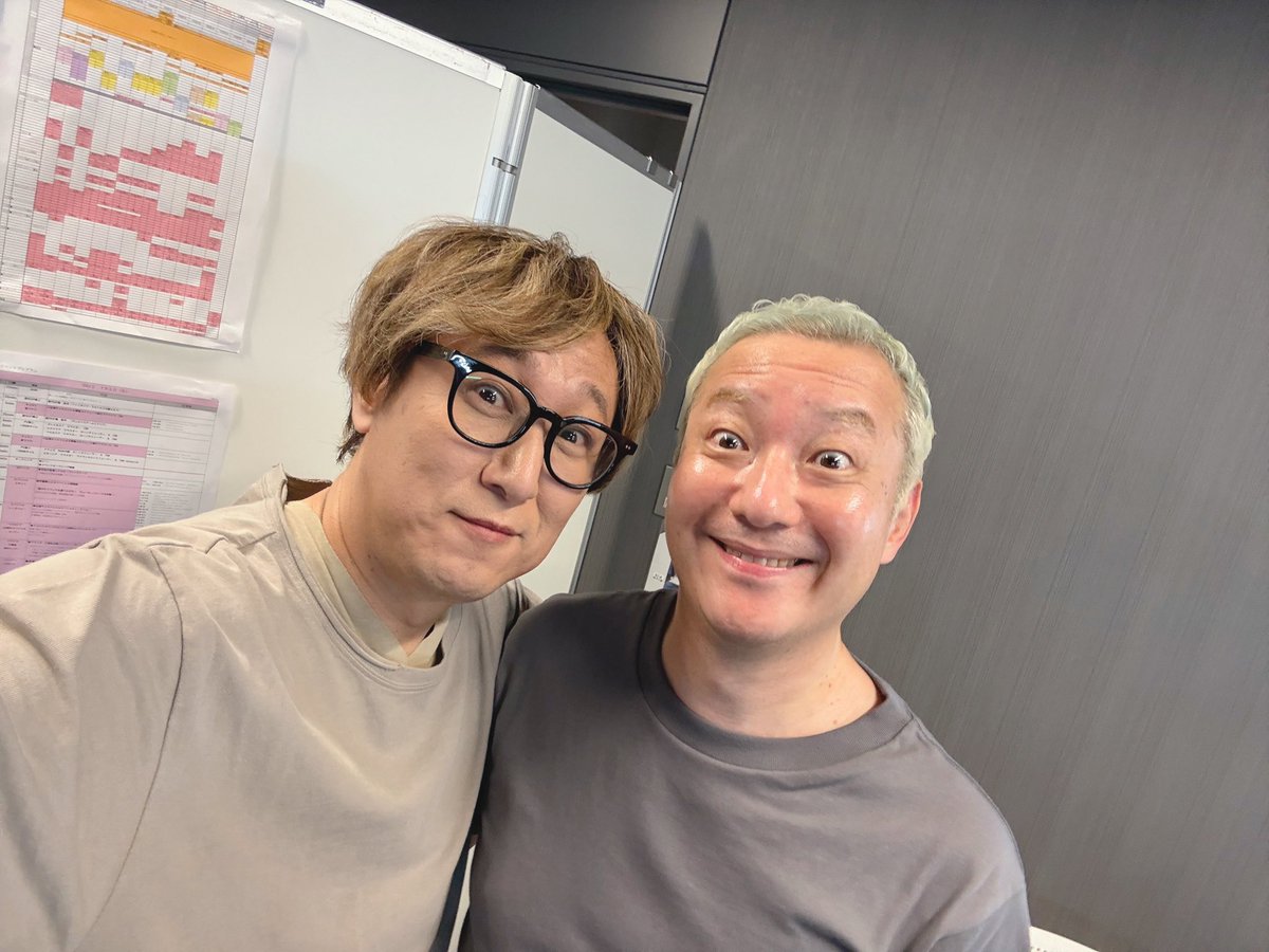YASU_BASSO's tweet photo. #テイフェス2026
昨日の思い出😊
おっきーさん、ちーちゃん、こにたん、小野坂兄さん。
みんなお疲れ様でした！ https://t.co/rIHdeE6d5a