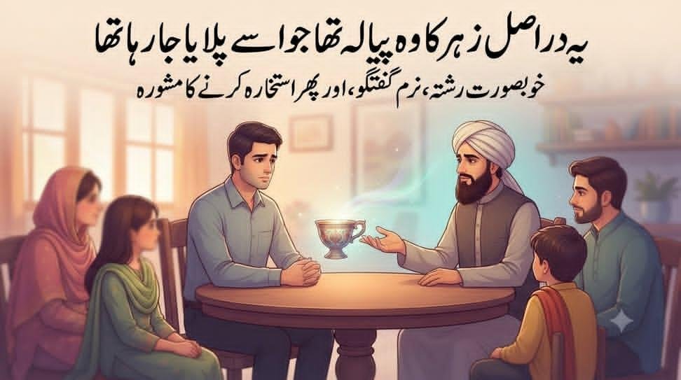 Eshaal0's tweet photo. قادیانیت کا فتنہ اور دل میں شک پیدا کرنا...

پنجاب کے ایک دیہاتی علاقے میں ایک خوبصورت قادیانی لڑکی کی شادی ایک سرکاری آفیسر سے طے کی گئی۔ آفیسر نے نکاح سے پہلے صرف ایک شرط رکھی کہ وہ کسی صورت قادیانیت قبول نہیں کرے گا۔
قادیانیوں نے بظاہر یہ شرط مان لی اور شادی ہو گئی۔ شادی کے بعد رفتہ رفتہ رشتہ داروں کا آنا جانا بڑھا، تعلقات مضبوط ہوئے، اور نہایت نرمی و حکمت کے ساتھ آفیسر کے ذہن پر اثر ڈالنے کی کوشش شروع ہو گئی۔

ایک دن قادیانیوں کے بڑے مذہبی رہنما نے آفیسر سے کہا:
“آپ مرزا غلام احمد قادیانی کو نبی نہیں مانتے، نہ مانیں۔ بس ایک کام کریں—استخارہ کر لیں کہ نبی کریم ﷺ کے بعد کوئی نبی آ سکتا ہے یا نہیں؟ اور مرزا غلام احمد سچا نبی ہے یا نہیں؟”

یہ دراصل زہر کا وہ پیالہ تھا جو اسے پلایا جا رہا تھا، مگر اسے احساس تک نہ ہوا۔آفیسر نے استخارہ کرنے پر رضامندی ظاہر کر دی۔ رات کو استخارہ کیا تو خواب میں دیکھا کہ مرزا غلام احمد نبی کی حیثیت سے بیٹھا ہے اور لوگ اس کے گرد جمع ہیں۔

صبح اٹھا تو خواب سے متاثر ہو کر قادیانیت قبول کر لی۔
صرف خود گمراہ نہیں ہوا بلکہ اپنے خاندان کو بھی مرزا قادیانی کی نبوت کی دعوت دینا شروع کر دی۔ علماء اسے سمجھانے آتے تو وہ یہی کہتا:

“میں کسی لالچ یا دعوت سے قادیانی نہیں ہوا۔ میں نے خود استخارہ کیا ہے اور اللہ نے خواب میں مجھے دلیل دکھائی ہے۔"
"اب میں اللہ کی مانوں یا مولویوں کی؟”

بہت سے علماء اسے سمجھانے میں ناکام رہے۔

پھر ایک موقع پر تشریف لائے۔ آفیسر ان سے بھی اسی غرور کے ساتھ ملا کہ دیکھتے ہیں یہ بھی کیا دلیل دیتے ہیں۔

اس نے اپنا پورا واقعہ سنایا اور کہا:
“میں نے اللہ سے مشورہ کیا، استخارہ کیا، اور اللہ نے مرزا کو نبی دکھا دیا۔ اب میں خواب چھوڑ کر کسی مولوی کی بات کیوں مانوں؟”

مولانا یوسف لدھیانویؒ نے نہایت حکمت سے فرمایا:

“اصل مسئلہ خواب نہیں… مسئلہ اس سے پہلے پیدا ہوا تھا۔”
پھر فرمایا:

“جب تم نبی کریم ﷺ کے آخری نبی ہونے کے معاملے میں استخارہ کرنے پر تیار ہوئے، اسی لمحے تم شک میں پڑ گئے۔ اگر تمہیں کامل یقین ہوتا کہ حضور ﷺ آخری نبی ہیں اور آپ کے بعد کسی نبی کا آنا ناممکن ہے، تو تم کبھی استخارہ کرنے پر آمادہ نہ ہوتے۔”
“یاد رکھو! نبی کریم ﷺ کی ختمِ نبوت میں شک پیدا ہونا ہی ایمان کے زوال کا آغاز ہے۔”

یہ سنتے ہی آفیسر پر حقیقت آشکار ہو گئی۔ وہ جذبات سے بھر اٹھا، کھڑا ہوا، مولانا سے لپٹ گیا اور فوراً توبہ کر کے دوبارہ اسلام میں داخل ہو گیا
سوچیے… ابتدا کہاں سے ہوئی؟

صرف ایک سوال…
صرف ایک شک…
اور یہی شک انسان کو ایمان سے دور لے گیا۔

امام ابو حنیفہؒ نے اسی لیے فرمایا کہ ختمِ نبوت پر کامل یقین رکھو، کیونکہ سوال اکثر شک کی بنیاد پر پیدا ہوتا ہے، اور نبی کریم ﷺ کی ذاتِ اقدس میں شک کھلا کفر ہے۔۔