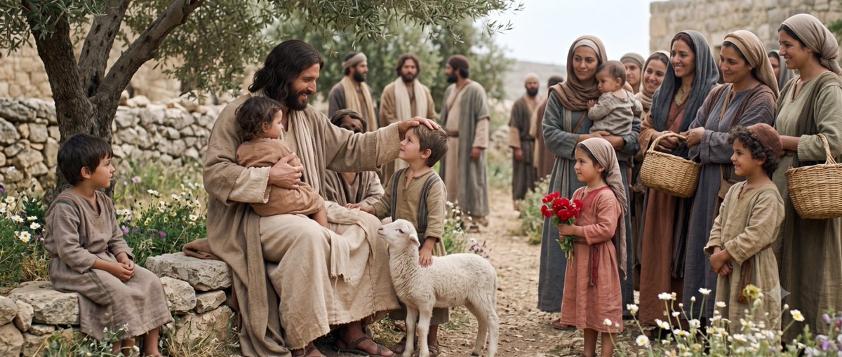 CDemitry31817's tweet photo. Amen Moment|Mark 10:16
They brought the children to Him.
Some thought they were too small,
too unimportant,
But Jesus took them in His arms,
laid His hands upon them,
and blessed them.
“Let the little children come to Me.”
Amen.
#AmenMoment #Mark10 #Jesus #BibleScene #Faith https://t.co/a3KEk0Hcz8