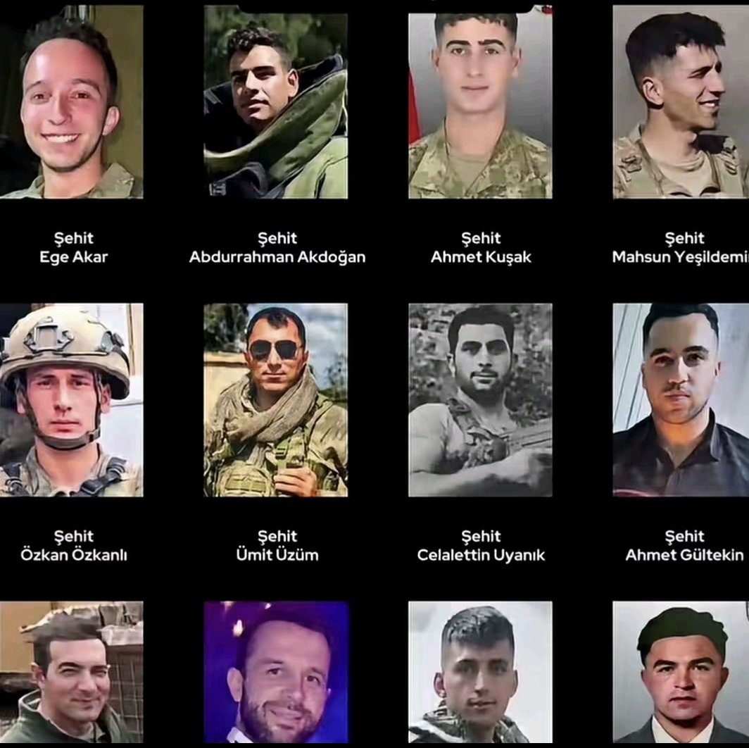 balahatun_34's tweet photo. 12 şehit, 12 evlat, 12 baba, 12 kardeş
 Bir nefesle şehadete yürüdüler 
Aziz Ruhları Şad Olsun🇹🇷🇹🇷 https://t.co/4icRZ3Bexr