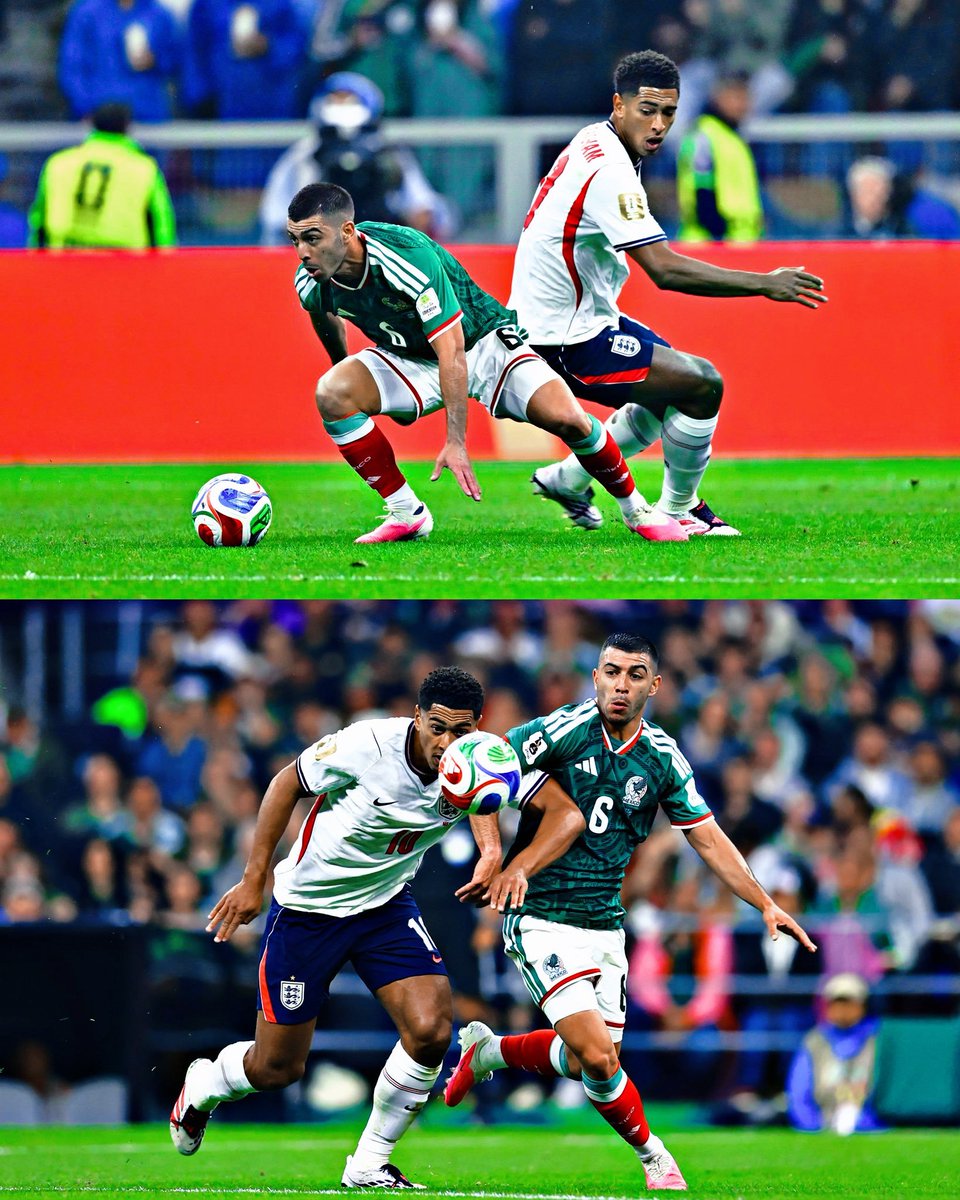 ManuelV2872313's tweet photo. #mundialdefútbol                    
Copa del Mundo 2026, partido 92: Octavos de final.   México 2-3 Inglaterra
Hace meses, cuando se cuestionaba el proceso del Vasco, se habló mucho de un tema: "jugadores diferenciales". Uno de los aspectos a relucir de está selección era eso, la falta de jugadores que jugaran en ligas más exigentes para los momentos bravos. Hoy el mexicano debería comprender porque se insistió mucho en ese tema.
Porque los jugadores diferenciales te ganan partidos así, en Copas del Mundo, en momentos complicados, en momentos puntuales. Inglaterra sigue jugando como juega desde el partido vs Ghana: lo rebasan por momentos, lo meten en su área, le hacen goles con bastante facilidad, pero tienen al mejor 9 del mundo, a un Bellingham que en este Mundial es lo que le vendieron al Madrid, un Rice que te maneja el medio campo como dios, Elliot Anderson que es un muro y un Pickford goleado en Inglaterra, pero diferencial en selección; México tiene muy pocos jugadores así, pero pocos. 
Y eso se reflejó en el campo. La primera media hora México la jugó bien, no permitió que Kane recibiera un balón, anuló a Bellingham, los laterales estaban más pendientes de Alvarado y Quiñones, Inglaterra no llegaba con comodidad. Incluso Raúl Jiménez tuvo dos que Pickford saca de manera espectacular; Pero cuando mejor jugaba México, Inglaterra y sus jugadores diferenciales hicieron el resto: Rice condujo un balón por 50 metros y su jugada terminó en un centro a Belllingham que remató con facilidad. Un minuto después, un robo a Morita terminó en otro centro rasante y gol de Bellingham. No habian hecho mérito los ingleses, pero ya iban 2-0.
Quiñones (que juega en una Liga hoy en día ya mejor que la mexicana, no tanto, pero si mejor) respondió rápido con un remate potente en tiro de esquina. En el segundo tiempo, cuando parecía que México podría empatar, sobre todo por la expulsión de Quansah, un pase de Pickford a Kane (muy mal defendido por Edson) terminó en una salida de Rangel que provocó el penal, que obviamente Kane terminaría anotando; México tuvo la fortuna de tener un penal que Jimenez cobró a la perfección...Pero hasta allí llegó México.
La última media hora es el perfecto ejemplo de lo del primer párrafo. ¿Qué jugadores diferenciales tenías para intentar empatar el partido?, A Quiñones el Vasco lo sacó del campo, Jiménez es uno, pero ya no te hace lo que te hacía hace 6 años cuando brillaba en los Wolves, Morita es un diamente en bruto, pero tiene 17 años, el es el fúturo, no el presente, Alvarado terminó fundido, Lira sus funciones son defensivas, no ofensivas, y así nos podemos seguir: México pasó más de media hora intentando empatar mediante centros contra uno de los países con centrales más altos del Mundial, y para colmo sin lanzadores adecuados. En una situación sincera, se podría decir que Inglaterra más allá de la tensión por el Estadio, no tuvo muchos sobre saltos cuando México simplificó su intención de atacar en centros a lo wey al área.
Pero es que tampoco hay mucho: México llegó al mundial sin jugadores diferenciales fuera de Quiñones, Vázquez y Jimenez. Lira y Alvarado fueron gratas revelaciones, Gallardo es cumplidor y ya. Y para colmo, jugadores como Gimenez, Brayan Gutiérrez, Fidalgo, Mateo Chávez y otros o llegaron en un momento fuera de ritmo, o peor, no cumplieron las expectativas que se tenían. 
Más allá de batacazos como contra Estados Unidos o Bulgaria, en el 2002 y 1994, la mayoría de las veces México llegó contra la potencia de turno sin jugadores que fuesen diferenciales. Quizás la selección del 2014 era la más completa, pero allí falló el técnico en sus desiciones (Y Holanda tenía a Rooben y Wesley Sneijder), y en el 2018 se falló en el tercer partido vs Suecia. Pero en términos generales, al menos con México desde 1998 el problema es el mismo, y México volvió a su ciclo: una fase de grupos que ilusionó y un amargo despertar ante la primera potencia o en el primer duelo mata-mata. El problema es ese, la falta de jugadores diferenciales, algo que Inglaterra tiene de sobra. Quizás, sí México logra lo que Marruecos tiene, o sigue en el camino que Suiza poco a poco lleva o el que Croacia hace tiempo desarrolló, el tener un 11 con jugadores diferenciales y 3 o 4 en la banca adicionales, podremos superar los octavos de final, pero mientras, cualquier potencia, con un Bellingham, un Rice y un Kane de turno, nos seguirá dejando afuera, aunque México, en casi todos los rubros, fuese mejor.