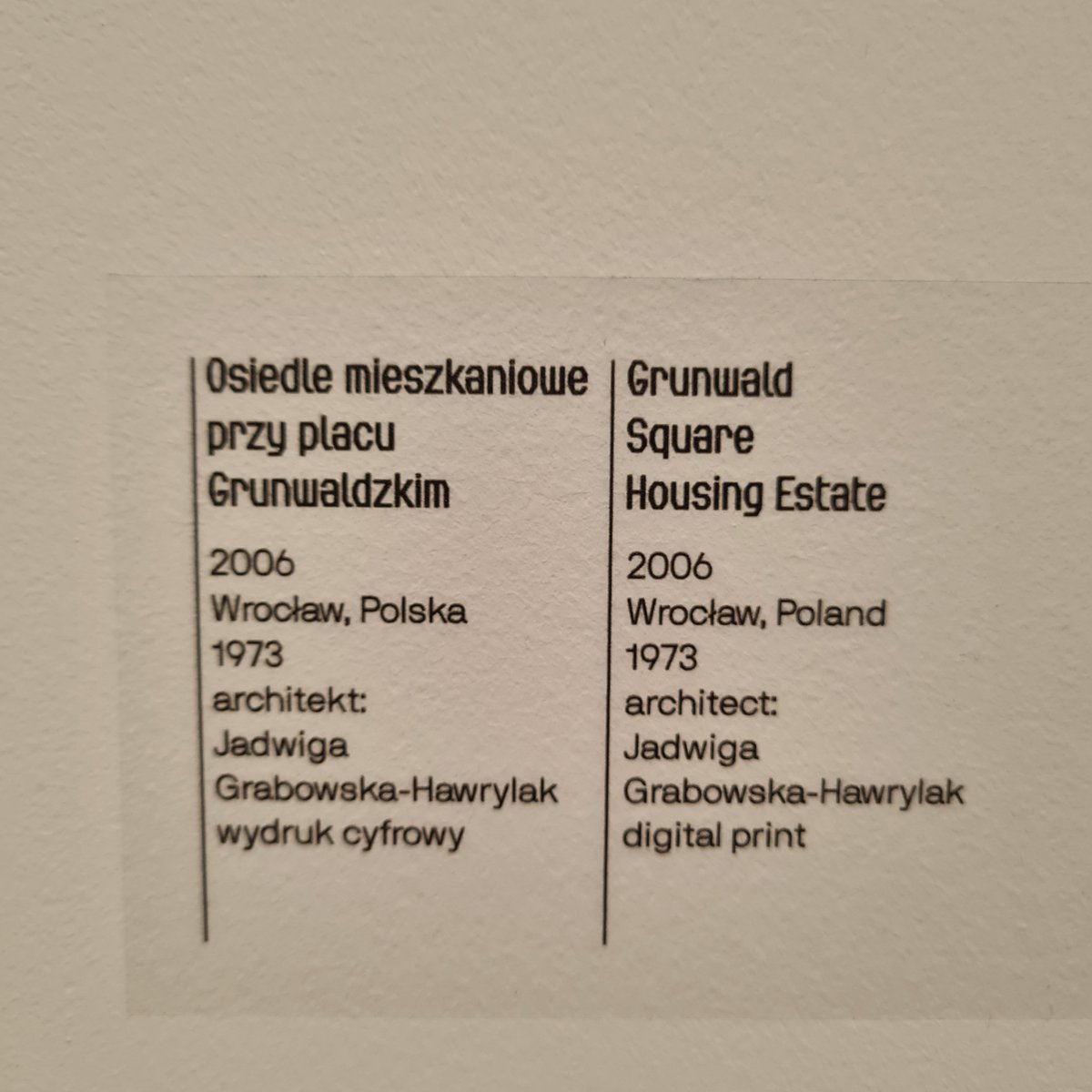 ane57is's tweet photo. Wroclaw panelák at @nomus_gdansk.

The Collections Room: Out of the Corner of the Eye. Curator: Maja Bieńkowska. https://t.co/umabxQAH65