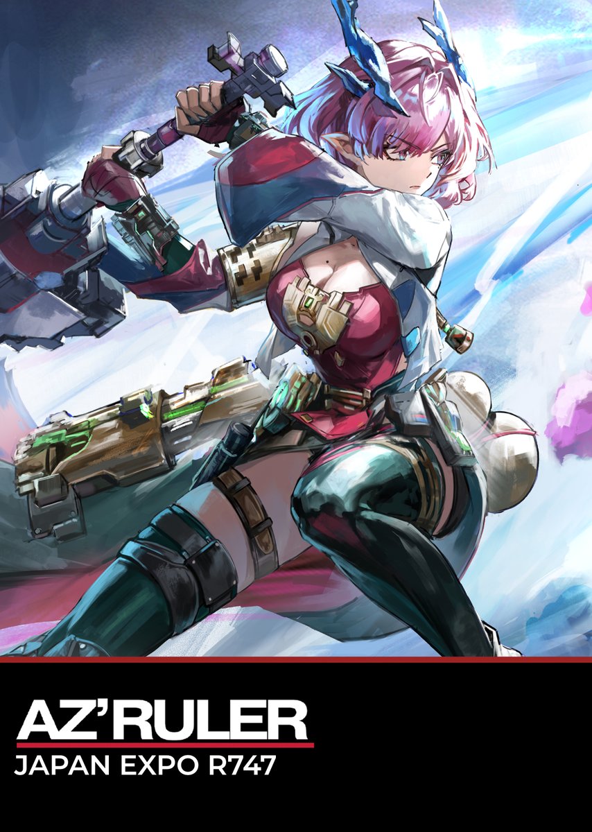 Az_Ruler's tweet photo. Tabling at Japan Expo in Paris this weekend at table R747! 
 #JapanExpo2026 https://t.co/pGovTiEvVS