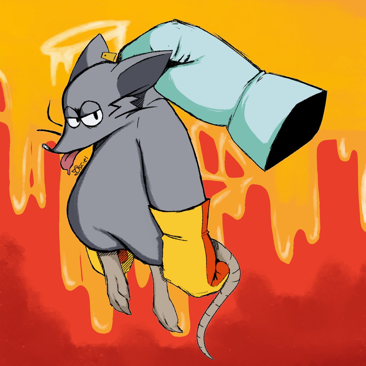 oscilations's tweet photo. mad rat is so cute. i love mad rat https://t.co/3icGw3csuv