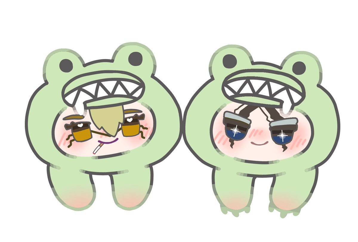 bnnfcwb's tweet photo. 差し入れのわにゃ絵はこれでした🐊 https://t.co/6YtSO2P0M8