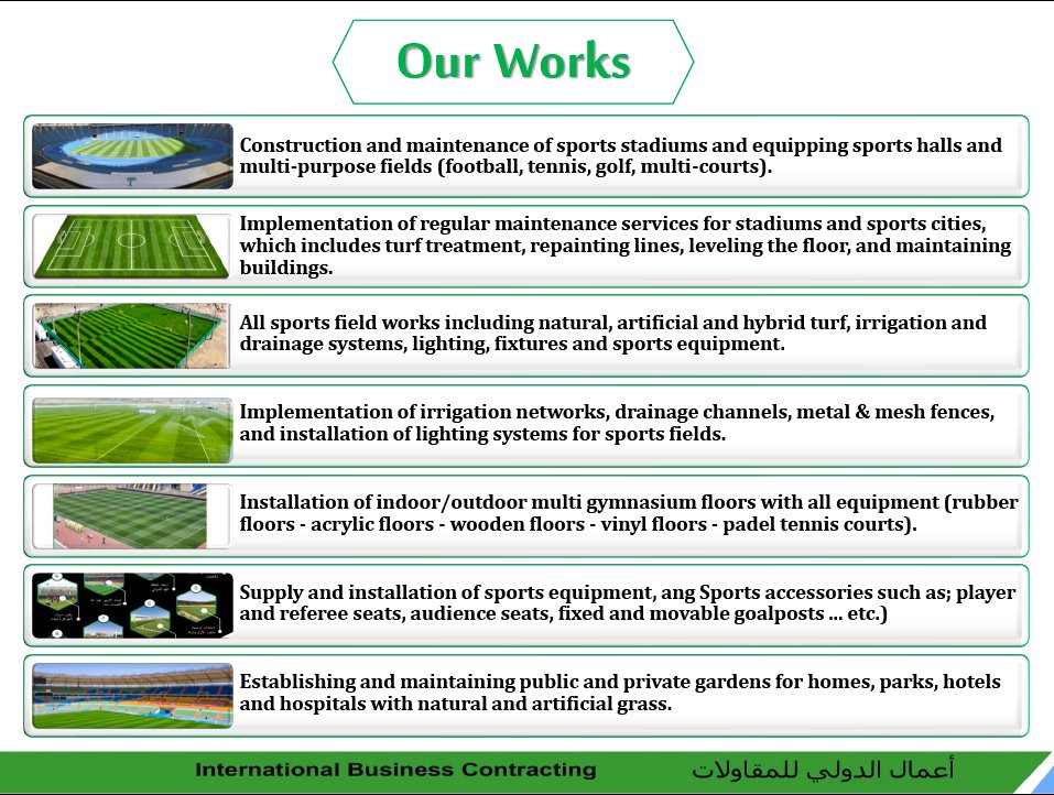 IBC2010CON's tweet photo. Our work;Sports fields,Running tracks, relay tracks, Athletics fields,Landscaping

 #السعودية #الرياض #الهلال #النصر #الاتفاق #نيوم #الفتح #الأرجنتين #ميسي #México #Argentina #مبابي #نيمار
#ليفربول #ارسنال #البرازيل #النرويج #Norway #Neymar #Fútbol #England #Soccer #FIFAWorldCup https://t.co/8fWlfbZnp6