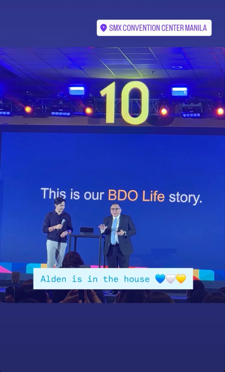 yangerski's tweet photo. A friend who’s working at BDO posted this in her igs 2 hrs ago. 

Alden for BDO. 

@aldenrichards02 
#ALDENRichards https://t.co/hf26mEwPq0