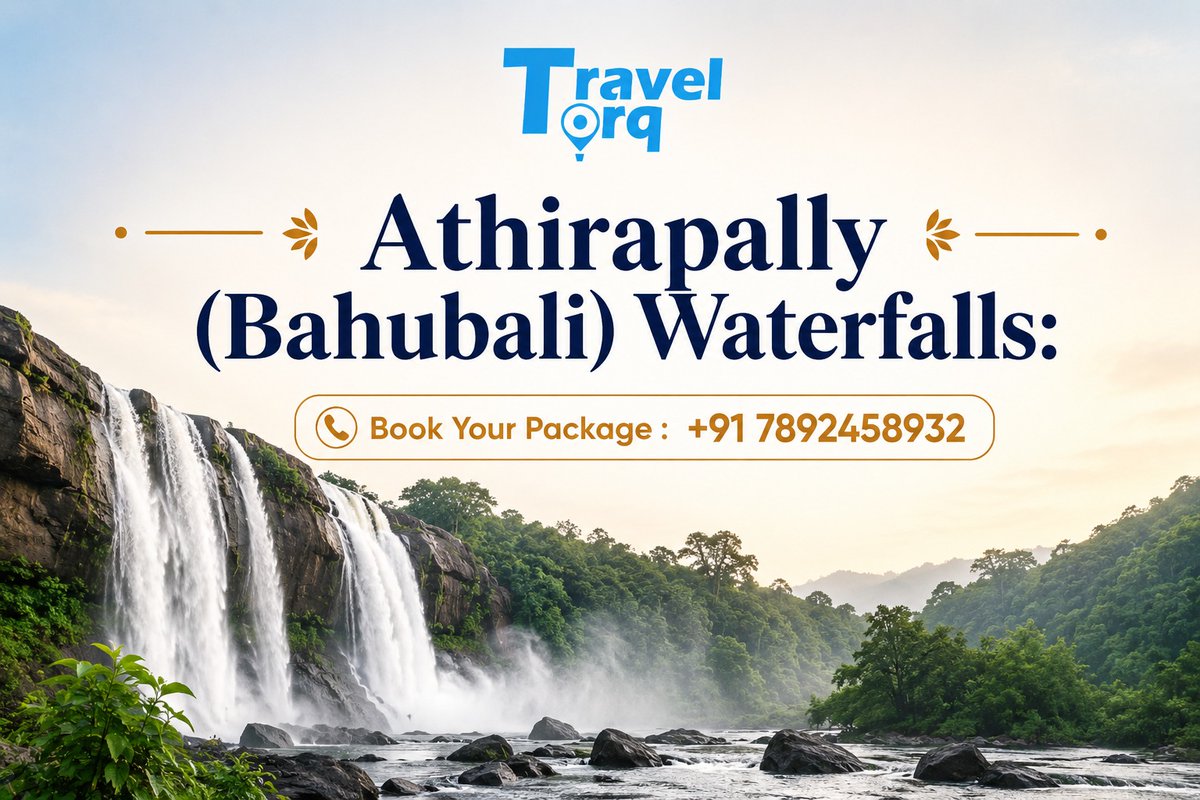 TravelTorq's tweet photo. Experience Kerala's most spectacular waterfall, surrounded by lush forests and breathtaking views. From the famous Baahubali filming location to an unforgettable nature escape, Athirapally is a must-visit destination.

📖 Read the full travel guide:
https://t.co/cHiYUg1IZO https://t.co/1nmu4FiYKO