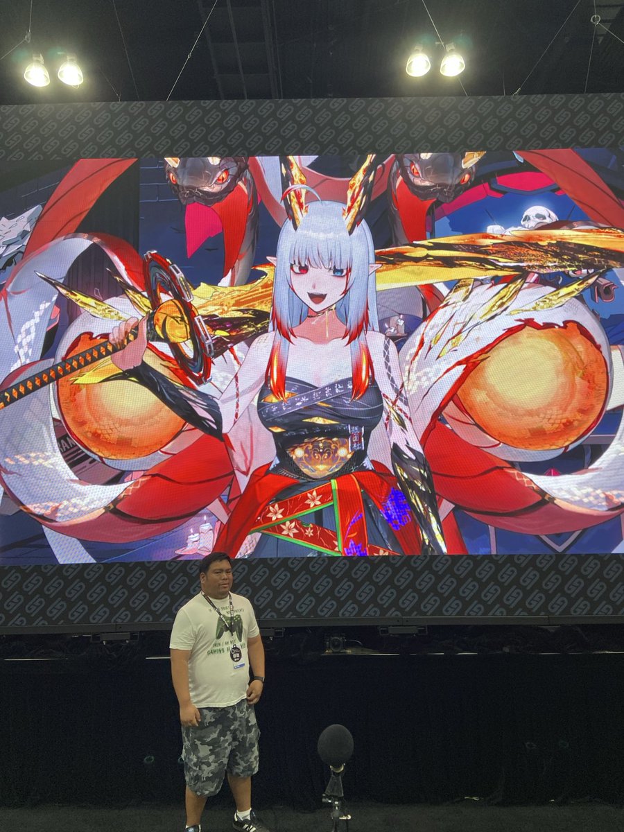 knightzero215's tweet photo. @GeneralGEEGA I hope u had fun at ur meet and greet….hope to play mh wild  with the community https://t.co/82juHD1Pug