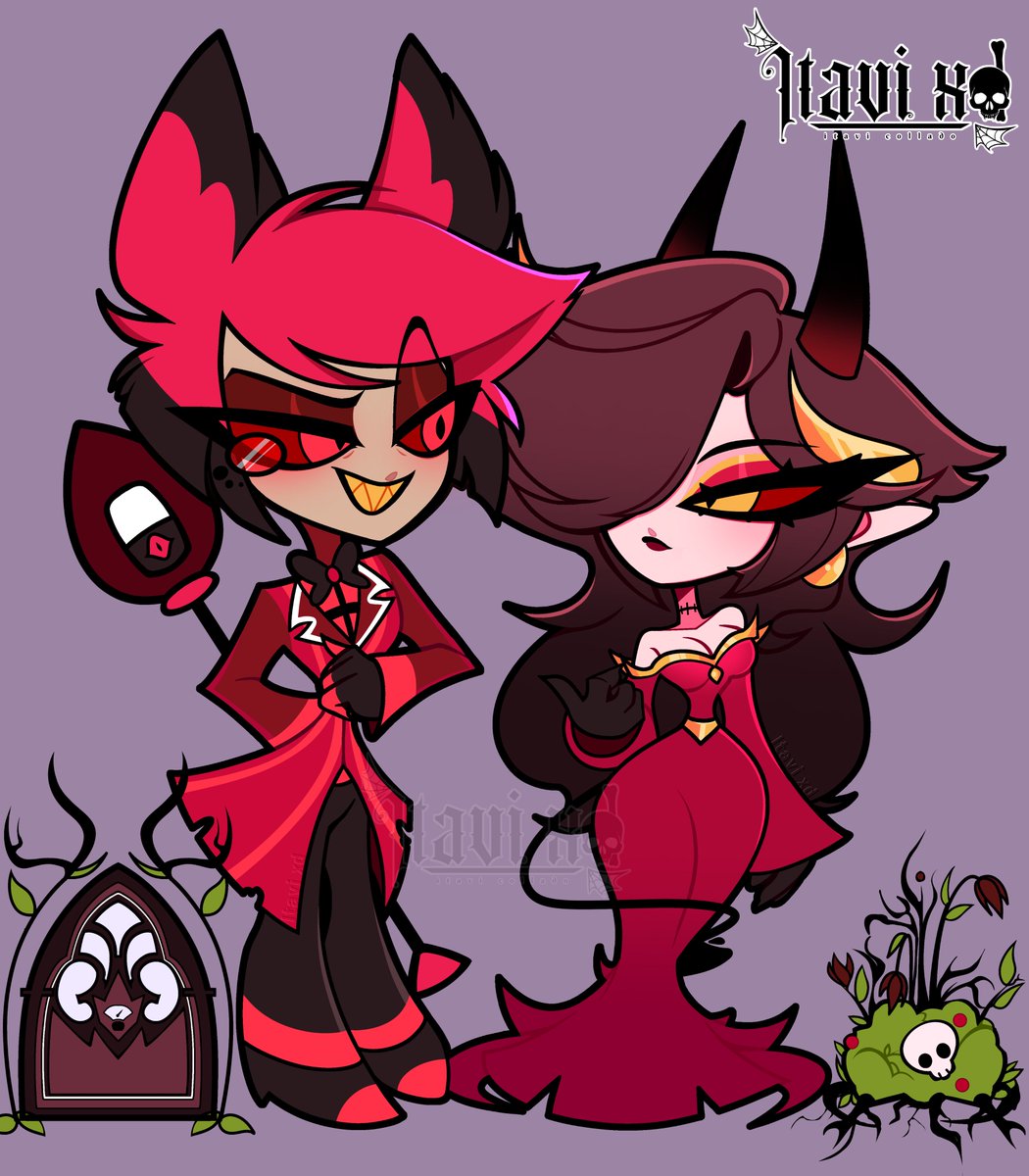 itavi_xd's tweet photo. Chibis available for just $10! 💗✨ Come reserve your spot; for more information, send a private message. 💗
#HazbinotelFanart #oc #comissionart https://t.co/9Zd0RdCbRP