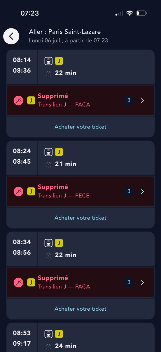 mphotographes's tweet photo. @LIGNEJ_SNCF Non mais c’est une grosse blague j’espère là vous commencez vraiment à nous casser les couilles. SNCF. Mais vraiment. https://t.co/O1h2z5YokC
