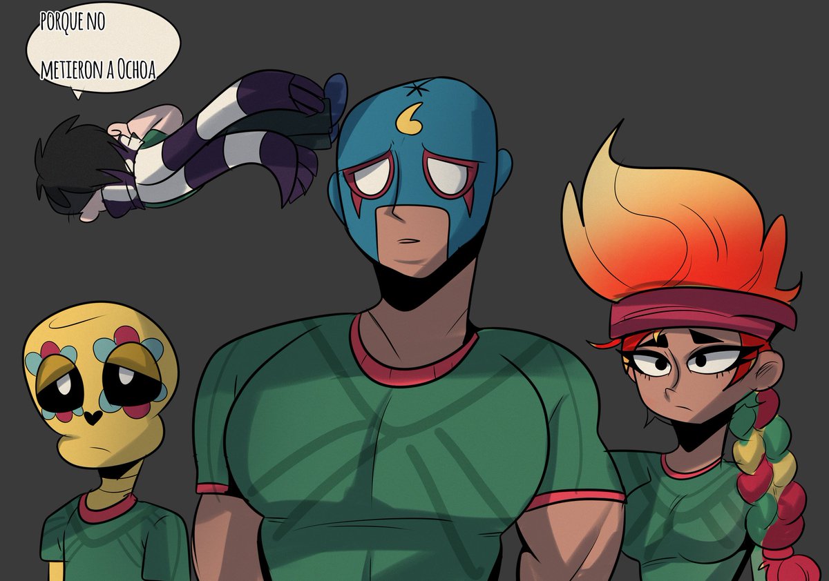 missywo77496119's tweet photo. Perdió México 😭
#brawlstars
#Fanart 
Te vamos a extrañar Guillermo Ochoa 
😭💚🤍❤️ https://t.co/US9QrA50EG