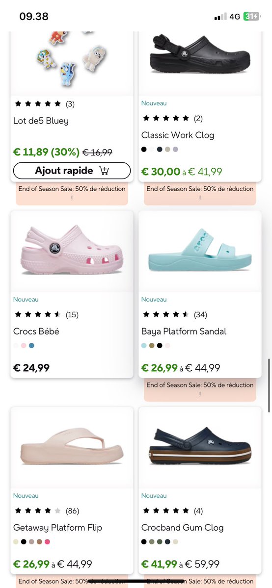 azzypick's tweet photo. OPEN HANDCARRY PARIS CROCS SUMMER SALE ✨

— Kurs: 20.700
— Website: https://t.co/RPFlmsnWrh
— Group Order: https://t.co/QMtfxiv0Xa

🗓️ 8 - 12 July
✅Bisa request barang lain
📍 Semarang, Jawa Tengah https://t.co/N1hfZM9P7e