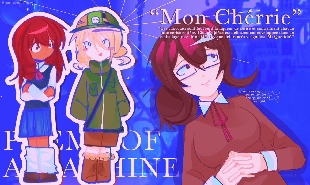 magicasguille's tweet photo. Some attack AND REVENGE for Salmon (iykyk) and Eggmilette… I am proud of those! Maybe deleting #this later😭🥹 | #artfight2026ㅤ https://t.co/lK7o66B6uk