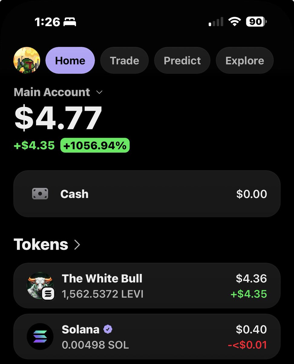 Trulyck_'s tweet photo. @LeviRietveld All I can afford but it’s worth a try!!🚀 https://t.co/z5Yetgmd7V