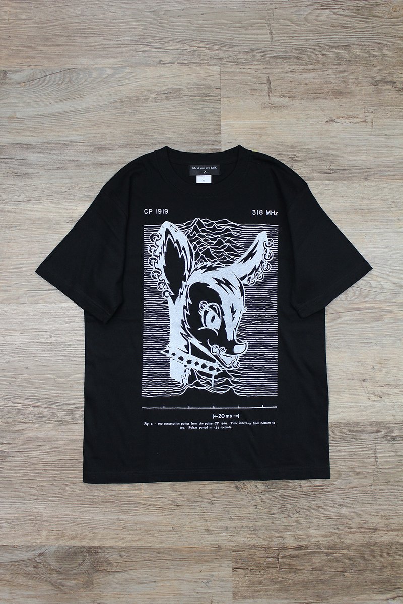 RISK_official's tweet photo. 【ALLAROUND×RISK】
CP1919 BAMBI(TYPE-B:ベタ)S/S tee
サイズ:S・M・L・XL・XXL
(TYPE-A:LINE)に比べてBAMBIがより目立つデザインです
ONLINE→https://t.co/IlYxfymZh9
#allaround #lifeatyourownrisk #下北沢risk #risk https://t.co/jqjCHBdeC0