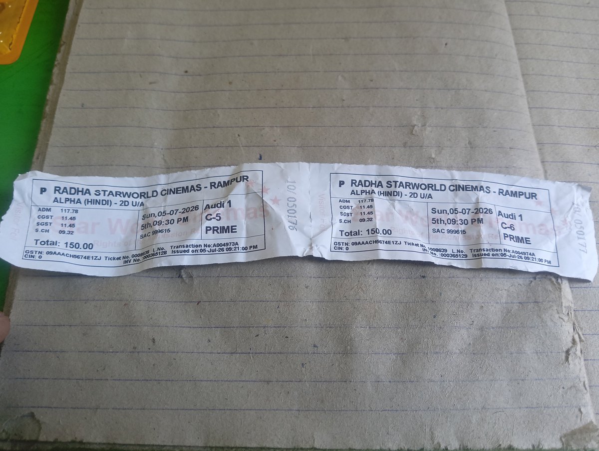 Dr_Amir_Shaikh's tweet photo. T. 279
Finally watching #WelcomeToTheJungle with my wife in #RadhaStarWorldCinema.
What a fantastic movie.
Me and my wife enjoy every scene specially #FaridaJalal and #KiranKumar dialogues everybody laughing uncontrol in theatre 😆
@akshaykumar
@SunielVShetty
@ArshadWarsi https://t.co/gIuroJi6yn