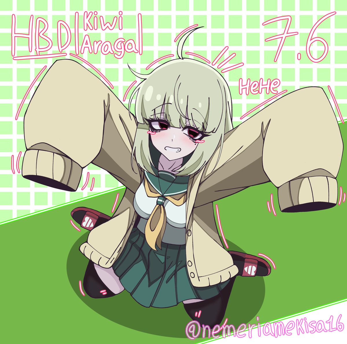 RellaFurido's tweet photo. HBD KIWI ARAGA 🥝 7.6
#MahouShoujoNiAkogarete https://t.co/5jQ2Fsh6jS