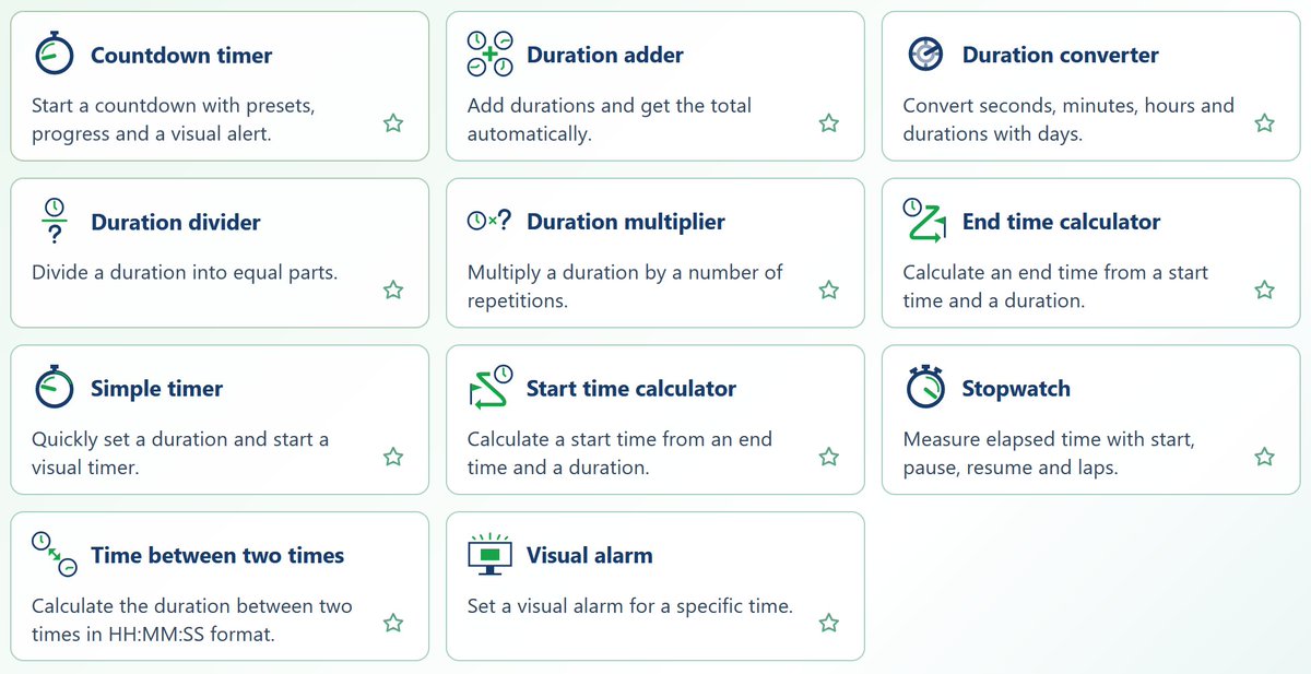 AppErgoHQ's tweet photo. AppErgo v0.8.6 is online. Time and Date tools got a solid update:

⏱️ Time category: 8 updated tools + 3 new ones
📅 Date category: 11 updated tools + 4 new ones

Still free, fast and lightweight, no signup, no intrusive ads, and they all run directly in your browser. https://t.co/UeSZAMU6lJ