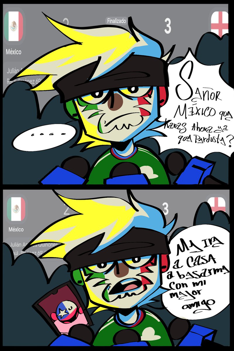 firelily_03's tweet photo. Lo que pasó luego del partido 
#countryhumans #mexchi #chimex #mexicoxchile #countryhumansmexico #countryhumanschile #countryhumansmexicoxchile https://t.co/YyEDAF8foi