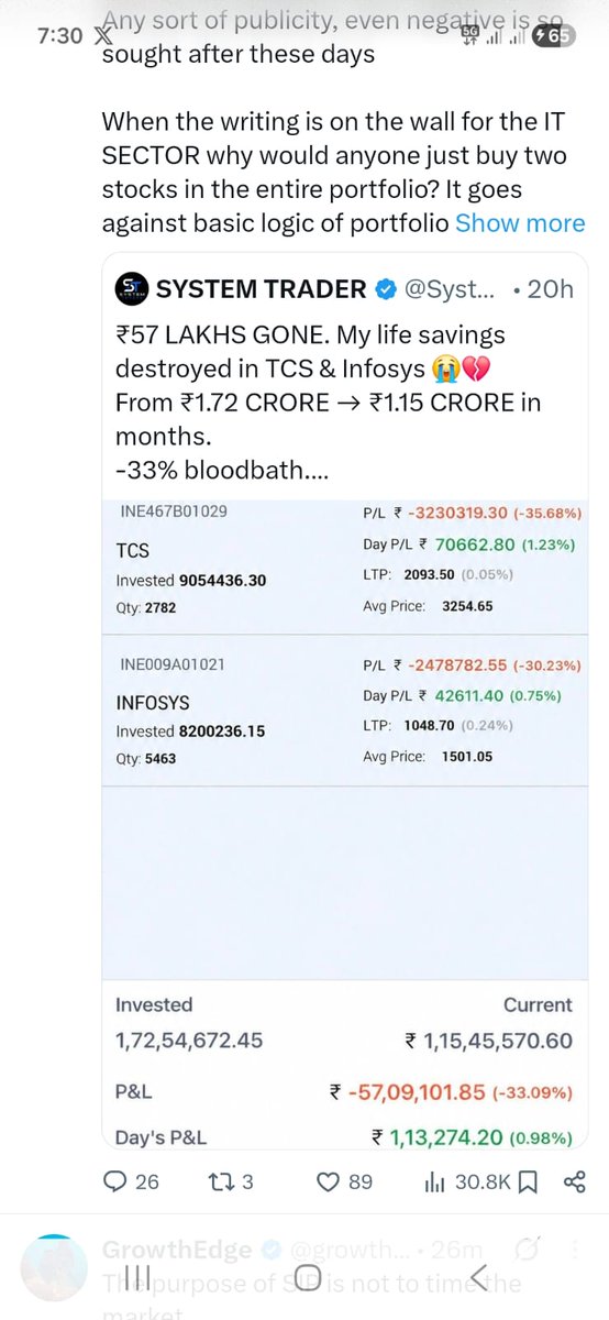 TimeThe_Market's tweet photo. People can loose lakhs on stocks but won't invest in smthng that gives them correct indication.The stocks were clearly red on #timethemarket and if one would have been using it,could have survived this turmoil,Now he'll have to sit atleast another year to recover #timingmatters https://t.co/C2g7NY3Hxt