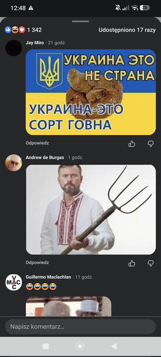 ____Graves_____'s tweet photo. @K_Stanowski Proszę zobaczyć jakie Ukraińcy memy robią https://t.co/ezX95h1OOJ