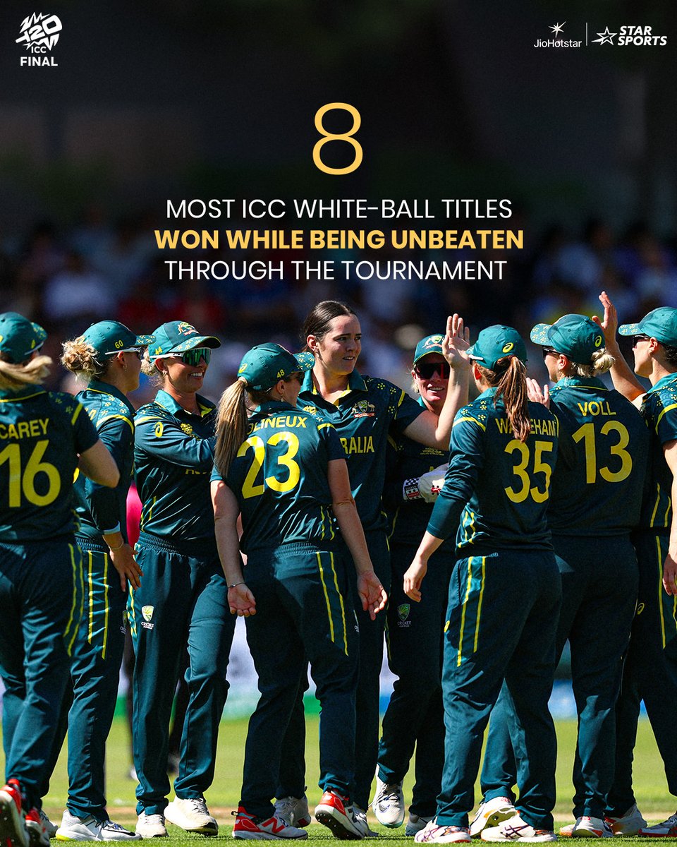 StarSportsTamil's tweet photo. ேற்று Aussies உடைச்ச பல Records என்னென்னு தெரியுமா?🤩
#T20WorldCup #CWC26 #ENGvAUS https://t.co/T9yFKYiQSU