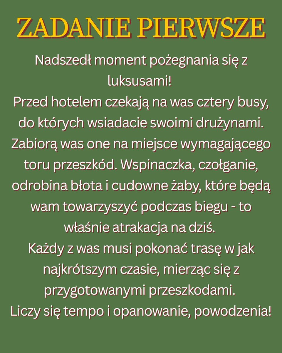 krPrzetrwaniaRP's tweet photo. CZAS NA PIERWSZE WYZWANIE!

Czy jesteście gotowi? https://t.co/aec7oeJbw5