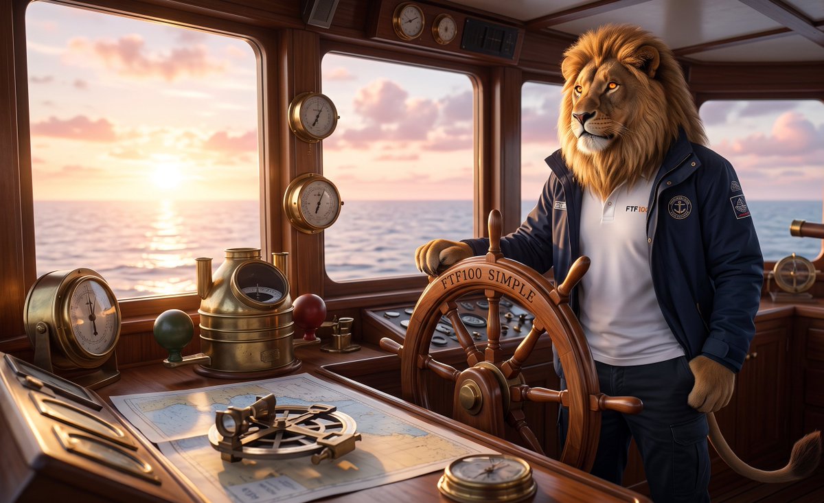 FTFflip100's tweet photo. The vast ocean can seem overwhelming... just like crypto. 🌊 But with the right mindset, a clear course, and patience, every journey becomes easier. Keep it simple. 🦁⚓ #FTF100 #CryptoFam #KeepItSimple https://t.co/jQcdotGKTB