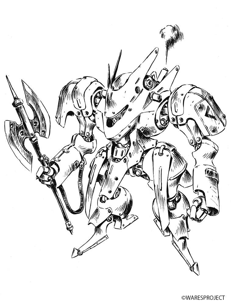 waresproject_en's tweet photo. Bartz Lamance
Although ranked below the Az-Cude, the Bartz Lamance is a high-performance Footman whose combat capabilities are nearly on par with its more prestigious counterpart.
#FantasyMecha #Mecha #Worldbuilding #WARES https://t.co/HUtUZTp2L3
